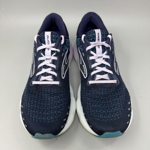 Brooks Glycerin 20 Womens 11 B Shoes Blue Purple Running Walking 1203691B499 - Picture 5 of 9
